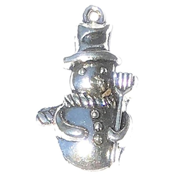 CLD217 Round Snowman Ornament for Dollhouse Miniature
