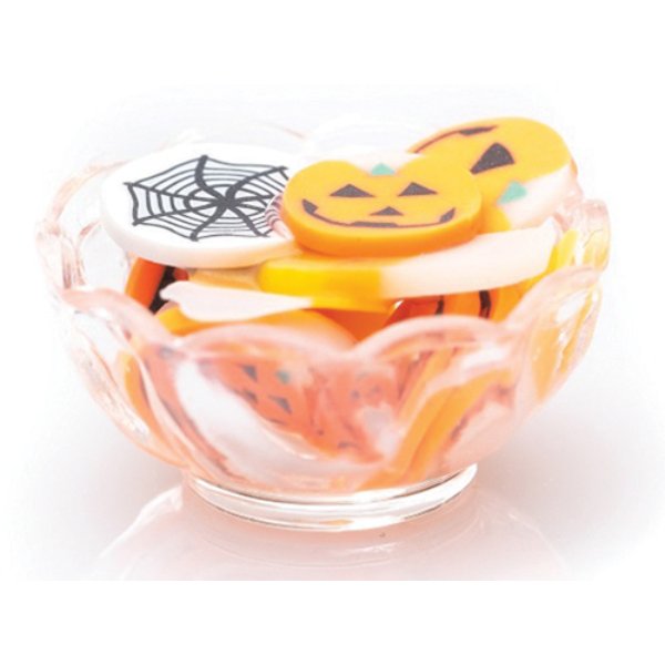 CLD6140 Halloween Candy Dish for Dollhouse Miniature