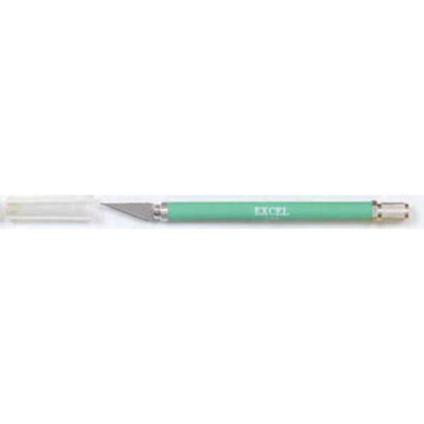EXL19018 K18 Grip-On Knife with 5 Blades, Green