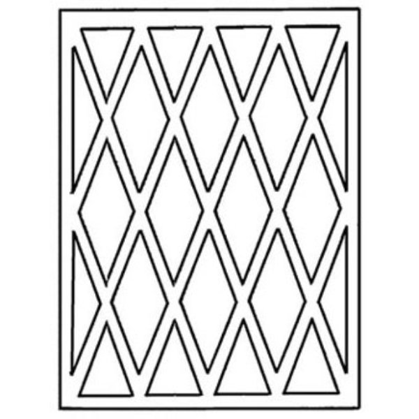 LT5002 Window Mullions for HW5002 for Dollhouse Miniature