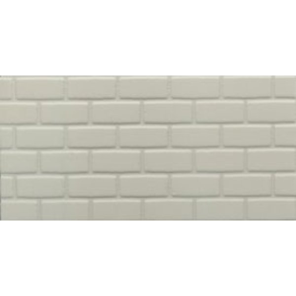 MBBL-2 7 x 24 in. 1-24 Scale Concrete Gray Pattern Block Sheet for Dollhouse Miniatures