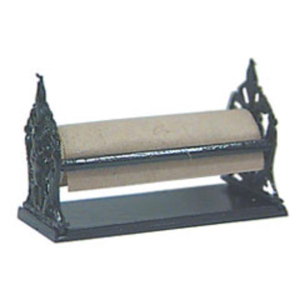 ISL2442 Black Paper Holder for Dollhouse Miniature