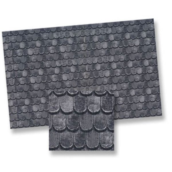 WM34981 Slate Roof Material for Dollhouse Miniature