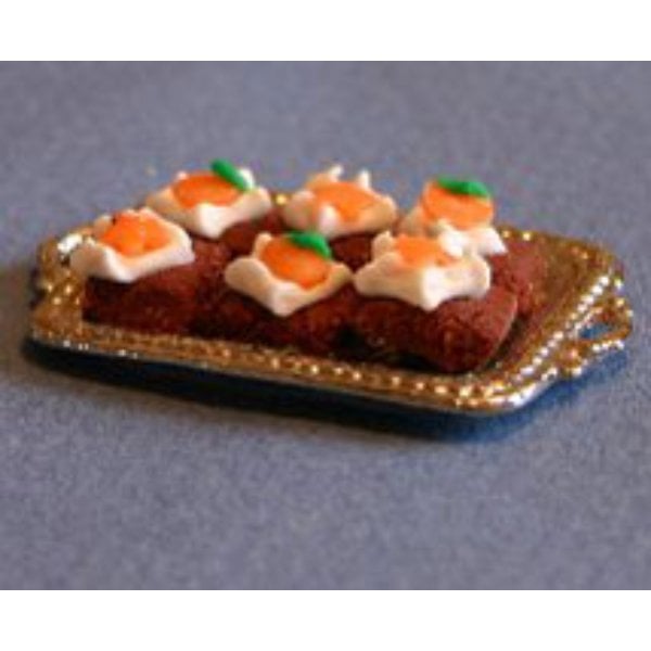RND10 Halloween Vanilla Brownies for Dollhouse Miniature