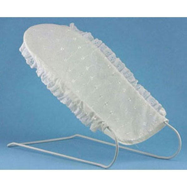 KMF4701 Doll Cradle for Dollhouse Miniature - Supports Dolls 10-14 in.