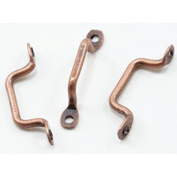 CLA05545 Window Handle Pulls for Dollhouse Miniature - Oil Rubbed Bronze - Pack of 6