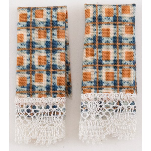 BB50627 Country Square Dish Towels for Dollhouse Miniature
