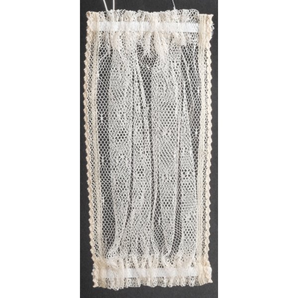 BB54601 Long Door Panel Curtain for Dollhouse Miniature - Ecru