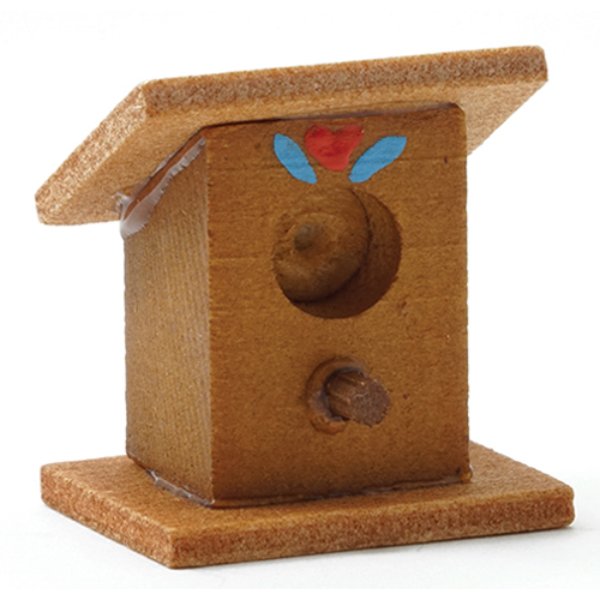 IM65014 Birdhouse for Dollhouse Miniature