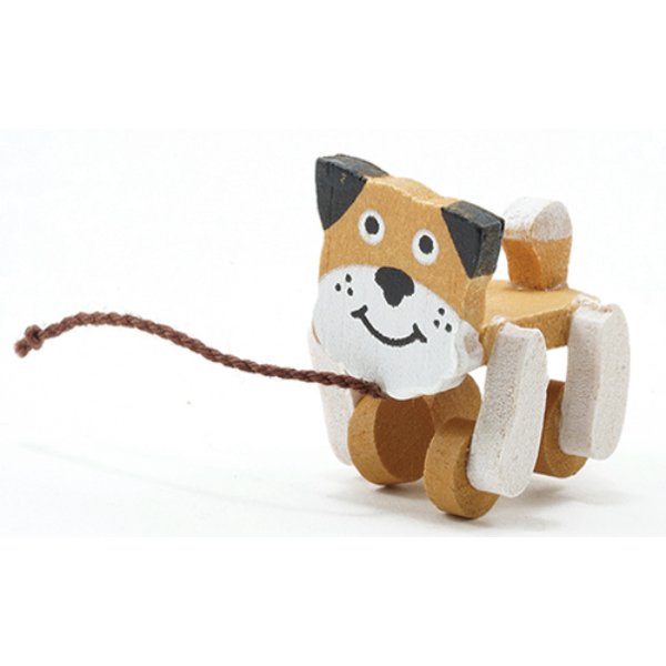 IM65027 Pull Toy Dog for Dollhouse Miniature