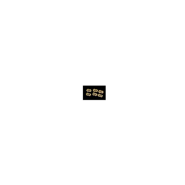 BLD113 Silhouette Escutcheons for Dollhouse Miniatures - 6 Piece