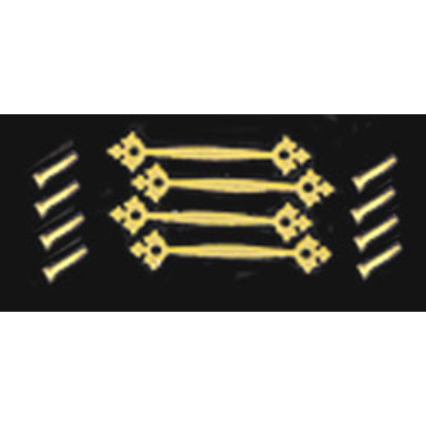 BLD137 Colonial Sash Lift for Dollhouse Miniature - 4 Piece