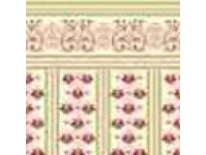 BP1ED101 Jan Wallpaper for Dollhouse Miniature - 6 Piece