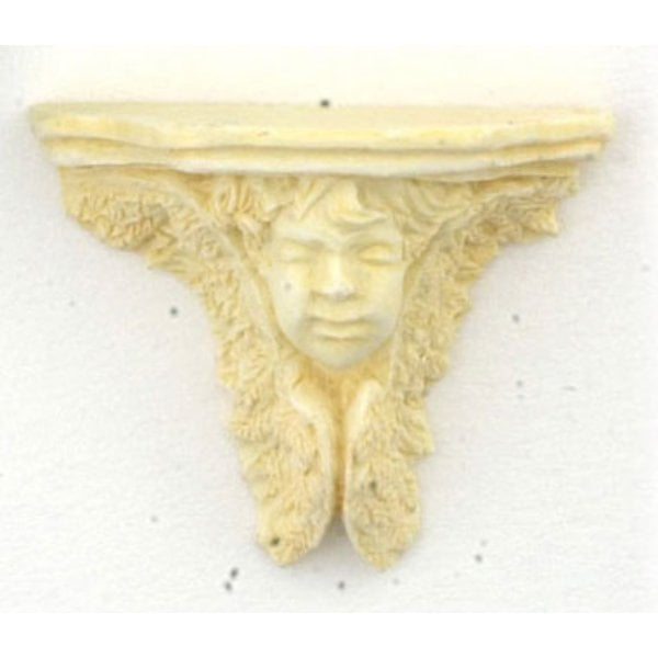 FCA1000TN Angel Face Bracket for Dollhouse Miniature - Tan - 2 Piece