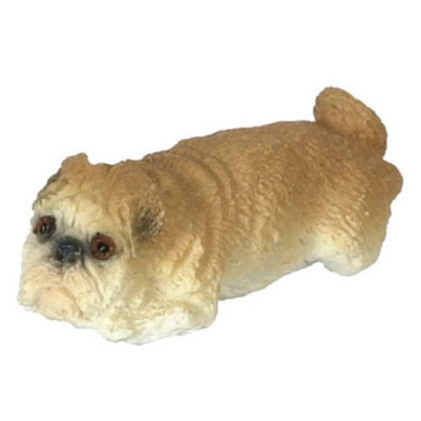 FCA2269 Bull Dog for Dollhouse Miniature