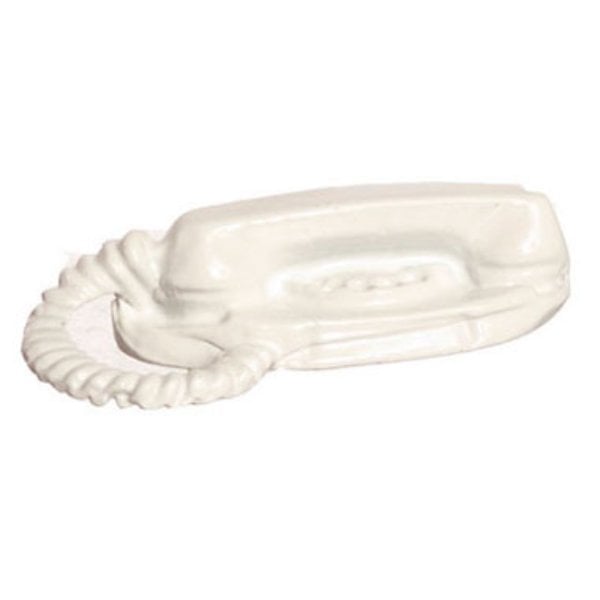 FCN1143 White Princess Phone for Dollhouse Miniature