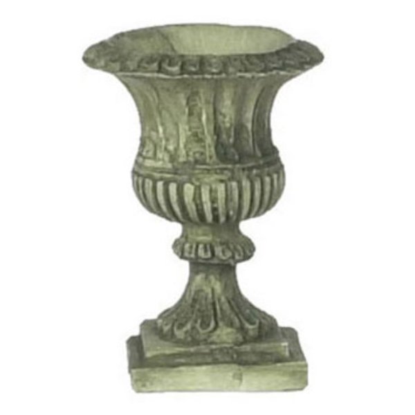 FCA996GN Roma Urn for Dollhouse Miniature - Green - 6 Piece
