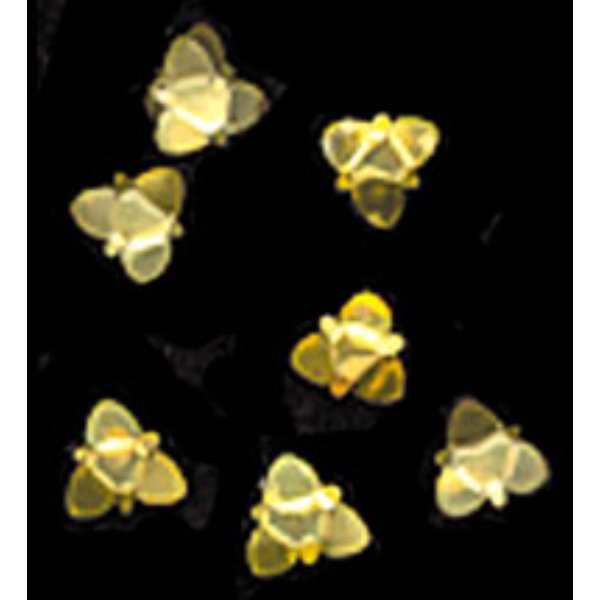 CATT5X Plain Brass Bumpers for Dollhouse Miniature - 8 Piece
