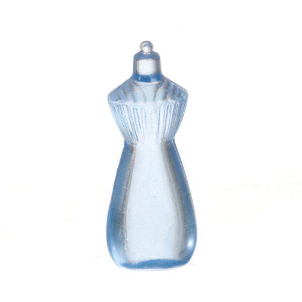 FR80250 Dish Soap Bottle for Dollhouse Miniatures - Blue - 12 Piece