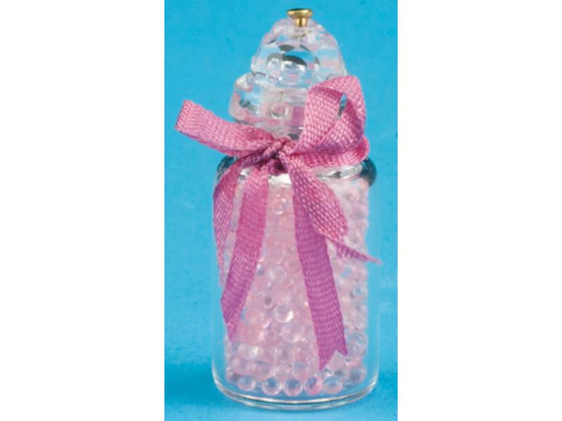 HR52023P Bubble Bath Beads for Dollhouse Miniature, Pink