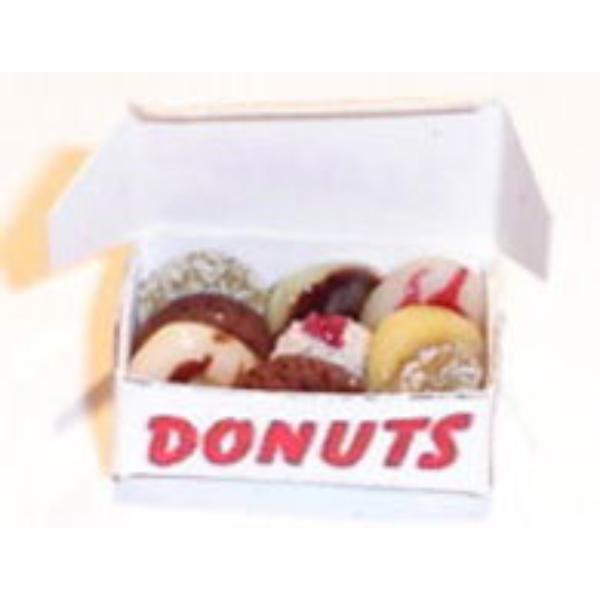 HR54217 Donut Box-Filled for Dollhouse Miniature