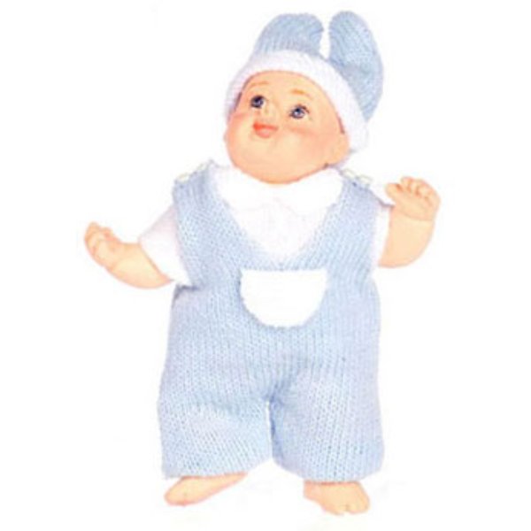 FCA3981BL Jimmy for Dollhouse Miniature - Blue