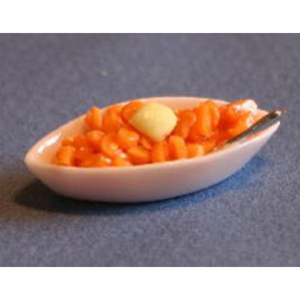RND26 Carrots Side Dish for Dollhouse Miniature