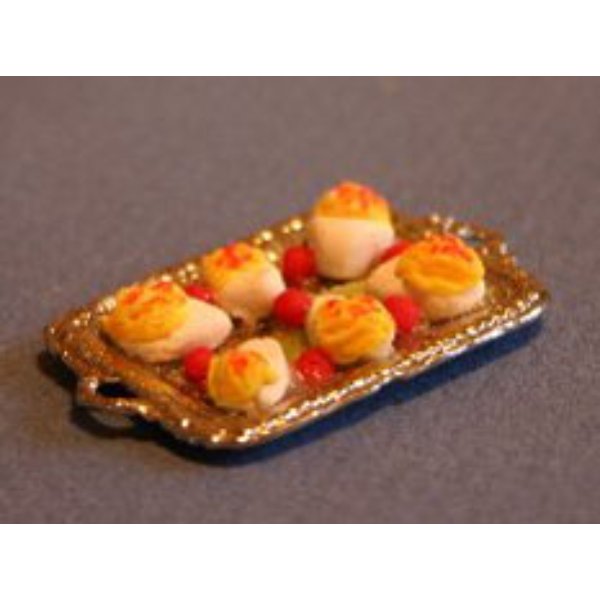 RND47 Deviled Eggs for Dollhouse Miniature