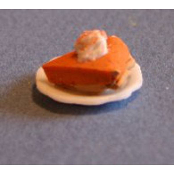 RND87 Slice Pumpkin Pie for Dollhouse Miniature