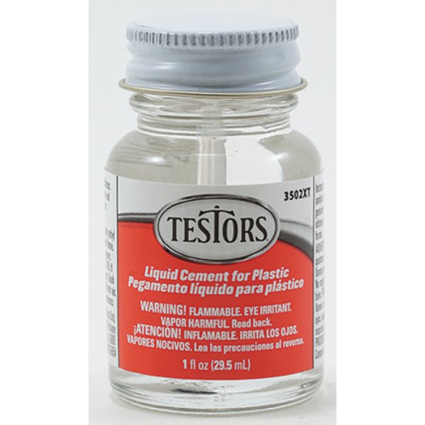 TST3502 1 oz Liquid Cement Bottle for Plastics Dollhouse Miniature