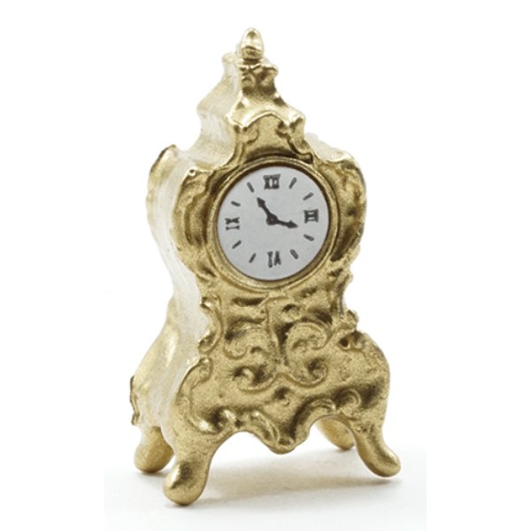 IM65219 Table & Mantel Clock for Dollhouse Miniature
