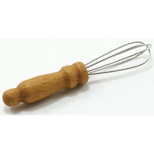 IM65481 Wire Whisk with Wooden Handle for Dollhouse Miniature