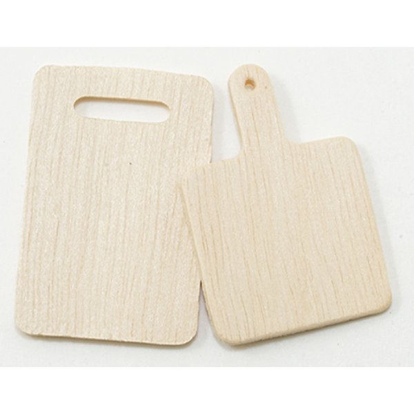IM65777 Cutting Board for Dollhouse Miniature - 2 Piece