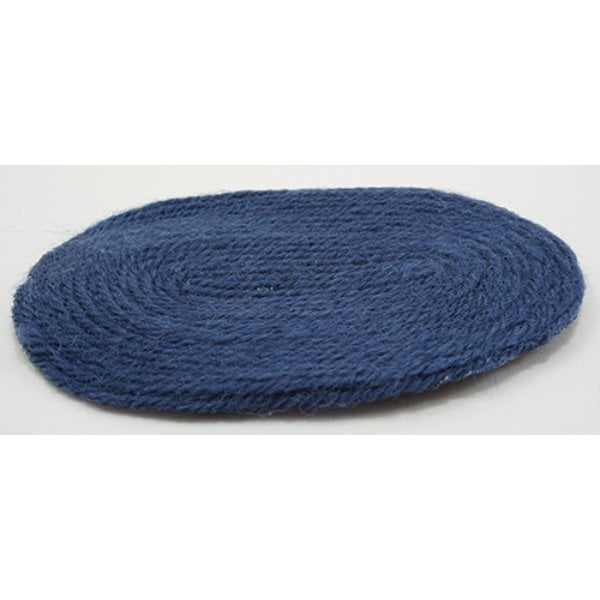 IM69005 Navy Blue Rug for Dollhouse Miniature - Small
