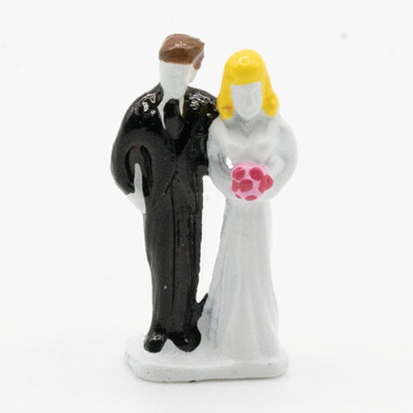 MUL1546 Bride & Groom for Dollhouse Miniature