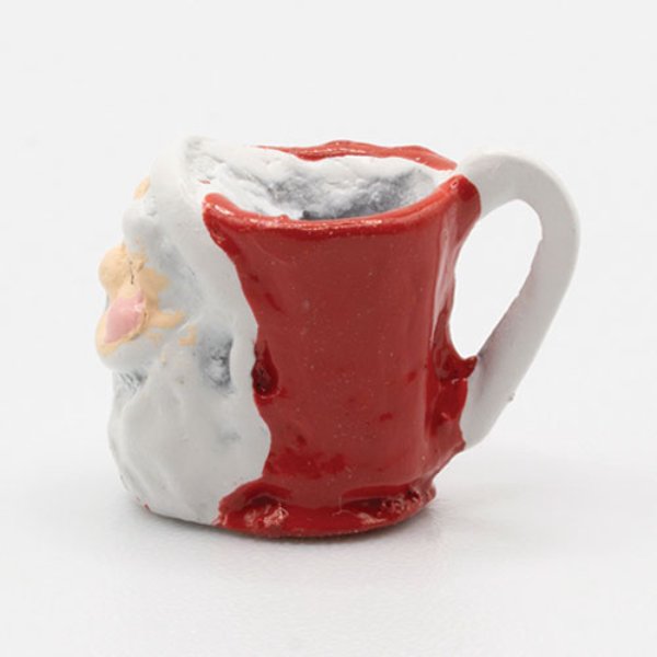 MUL2896 Santa Mug for Dollhouse Miniature