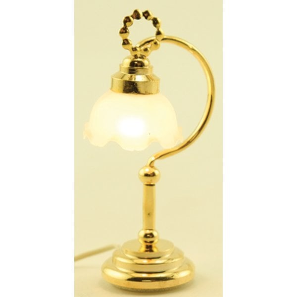 MH703 Fluted Shade Desk Lamp for Dollhouse Miniature