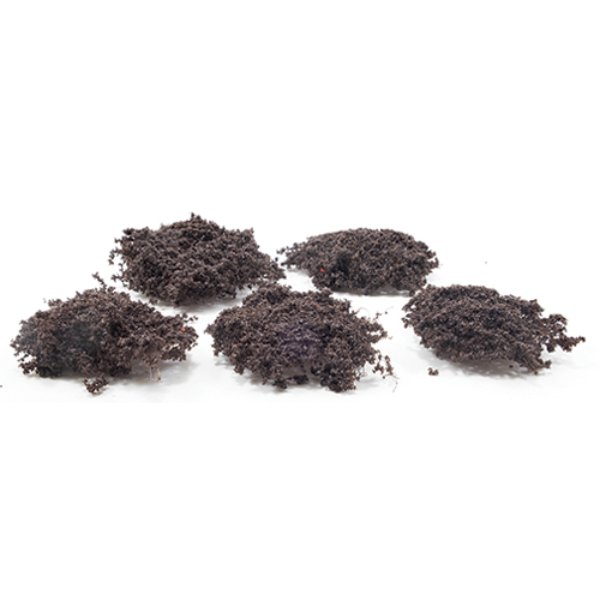 CA0132 Wild Bushes for Dollhouse Miniatures - Brown - 20 Piece