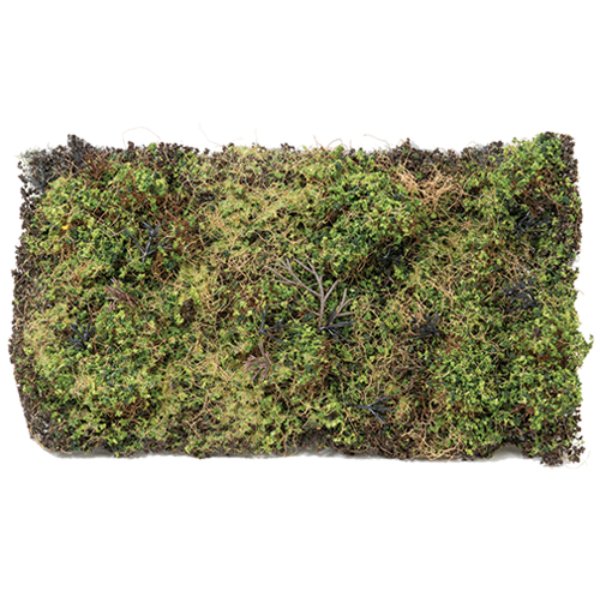 CA4003 6 x 11 in. Forest Floor Textured Mat for Dollhouse Miniature