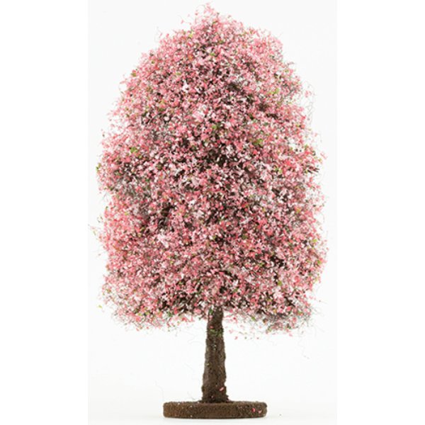 CABHL15 Large Bush for Dollhouse Miniature - Pink & Fuchsia