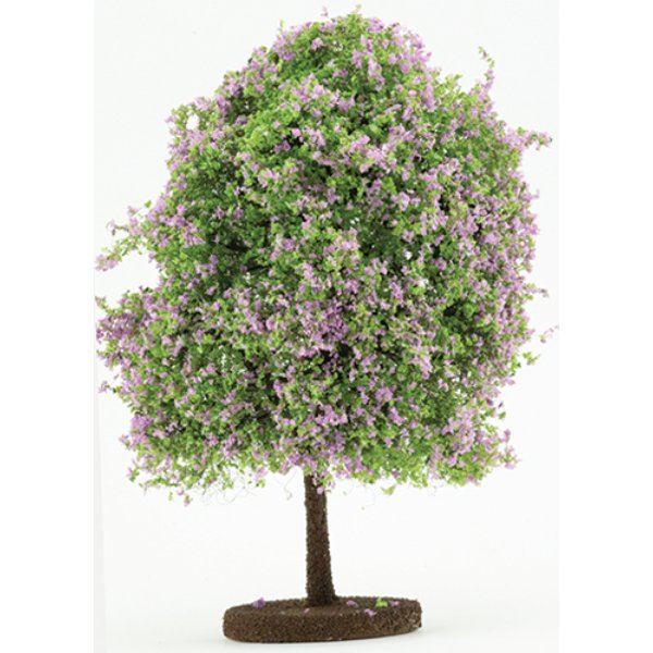 CALISM Lilac Bush for Dollhouse Miniature - Small