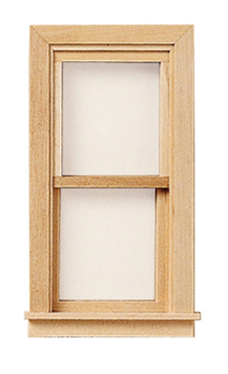 HW5000 Standard Working Window with Pane for Dollhouse Miniature