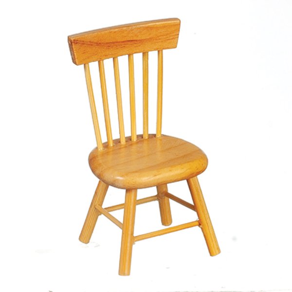 AZD4413 Kitchen Chair for Dollhouse Miniature - Oak