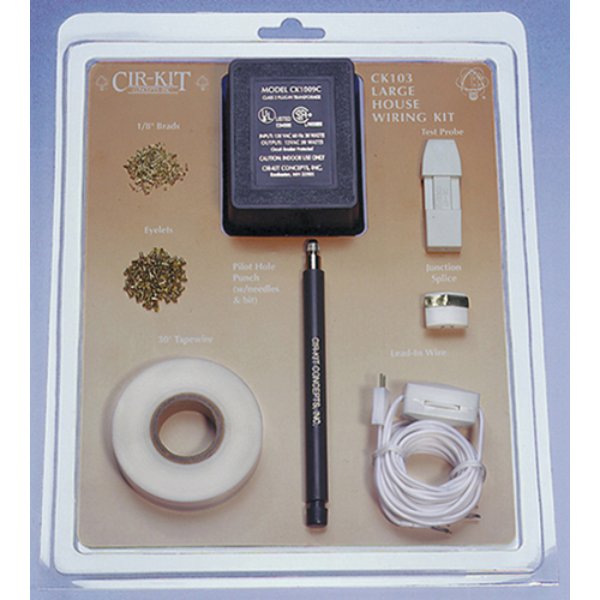 CK103 Large House Wiring Kit for Dollhouse Miniature