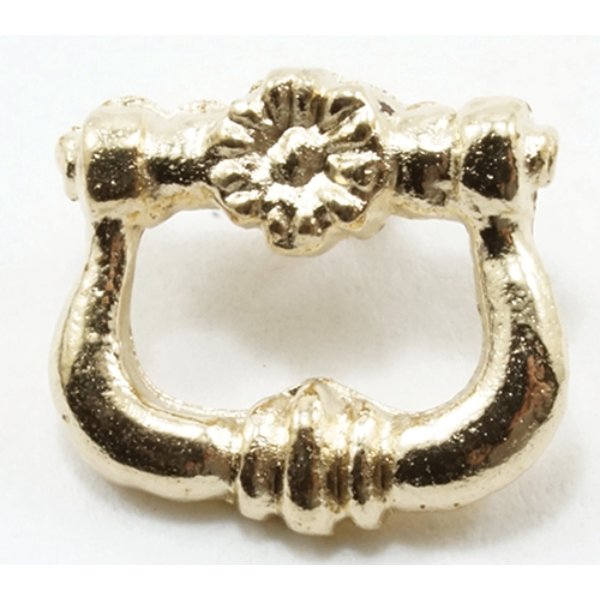 CLA05708 Drawer Pulls for Dollhouse Miniature - Brass - Pack of 2