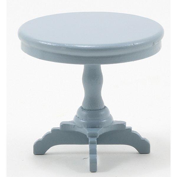 CLA10235 End Table for Dollhouse Miniature - Gray