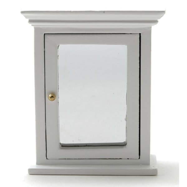 CLA10995 Vanity Mirror for Dollhouse Miniature - Gray