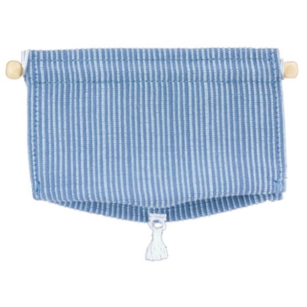 BB70005 Blue with Stripes Shade for Dollhouse Miniature