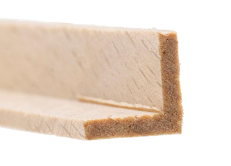 CLA77507 Angle for Dollhouse Miniature, 0.25 x 24 in.