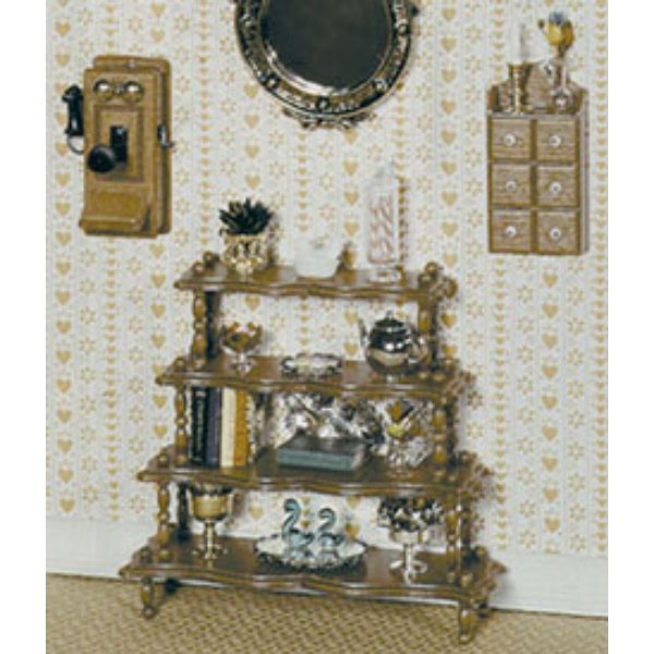 CB2103 F-130 What Not Stand Kit for Dollhouse Miniature